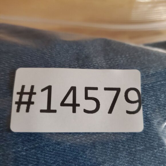 Denim & Co Jeans Womens 20W Blue Straight-Leg Stretch Denim Cuffed Ankle - Picture 12 of 12